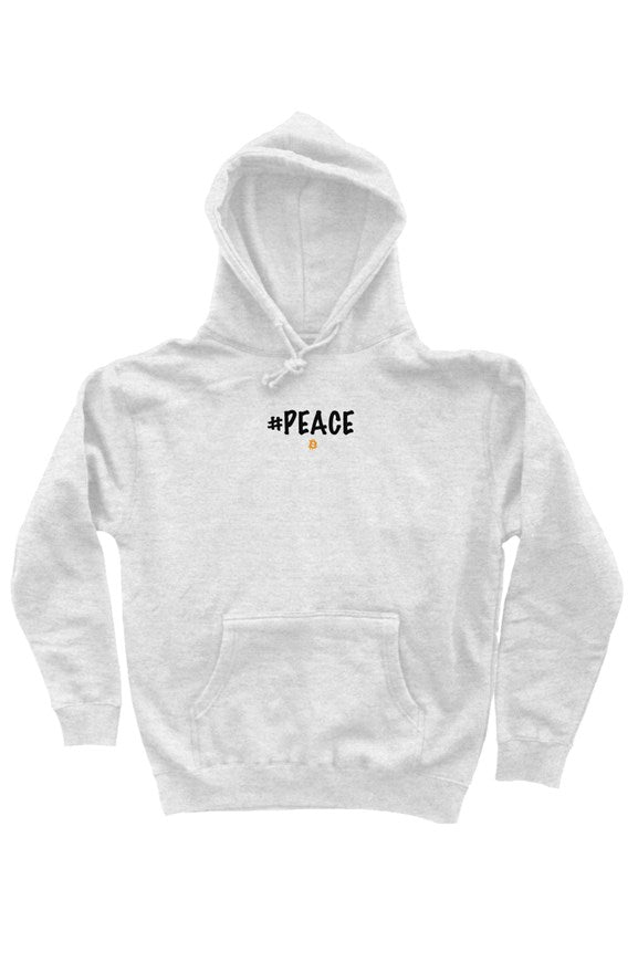 Bitcoin Peace Series Pullover (Gray Heather)