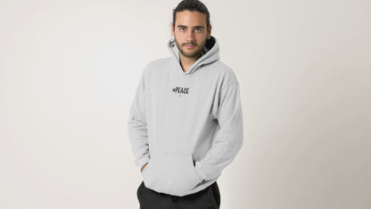 Bitcoin Peace Series Pullover (Gray Heather)