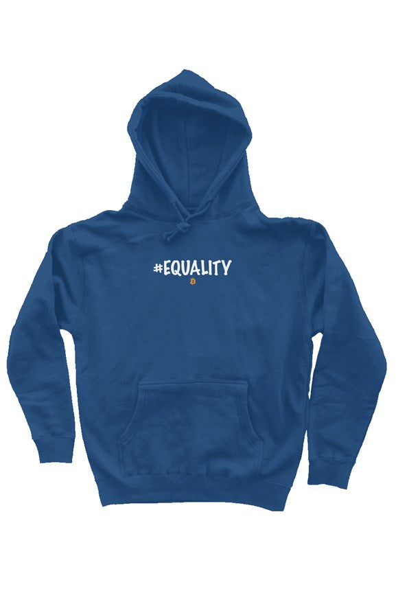 Bitcoin Equality Series Pullover (Blue)