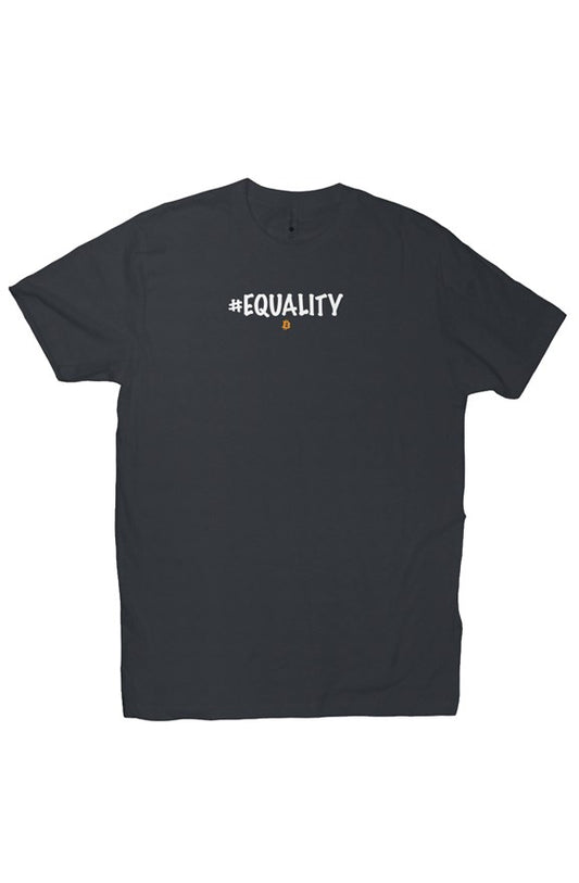 Bitcoin Equality Series Tee (Dark Gray)