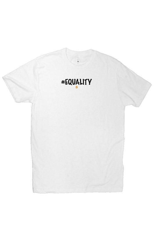 Bitcoin Equality Series Tee (White)