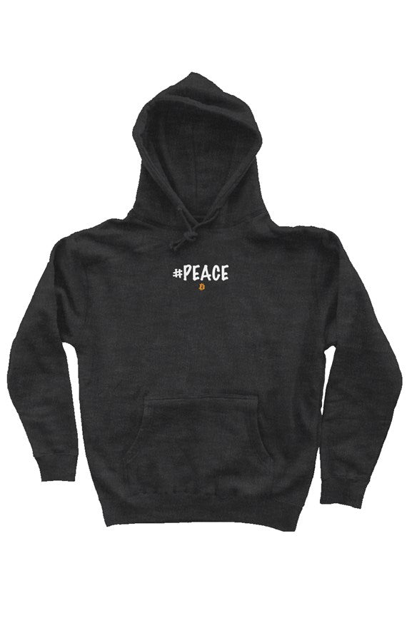 Bitcoin Peace Series Pullover (Charcoal Heather)