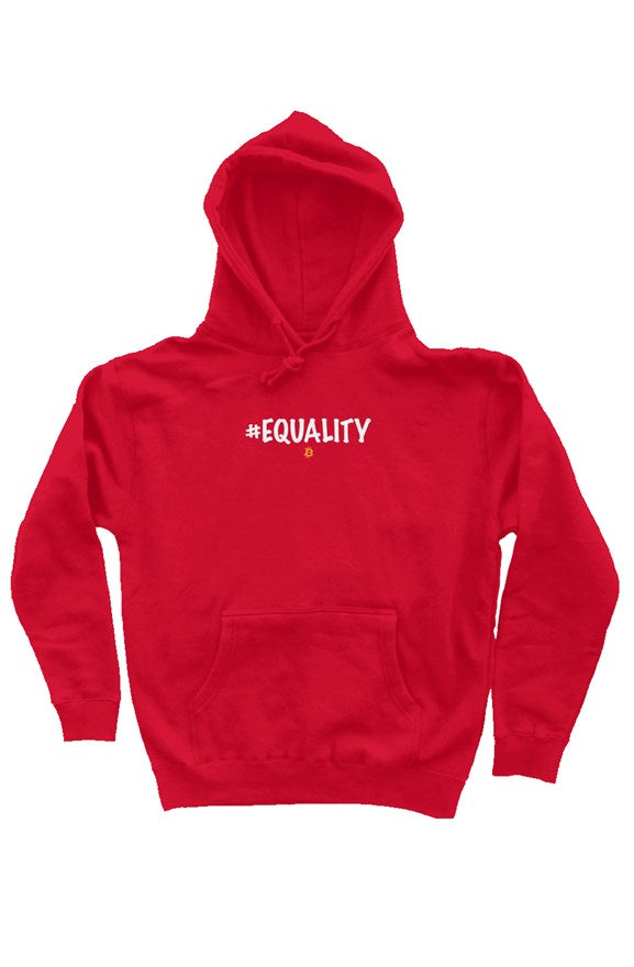 Bitcoin Equality Series Pullover (Red)